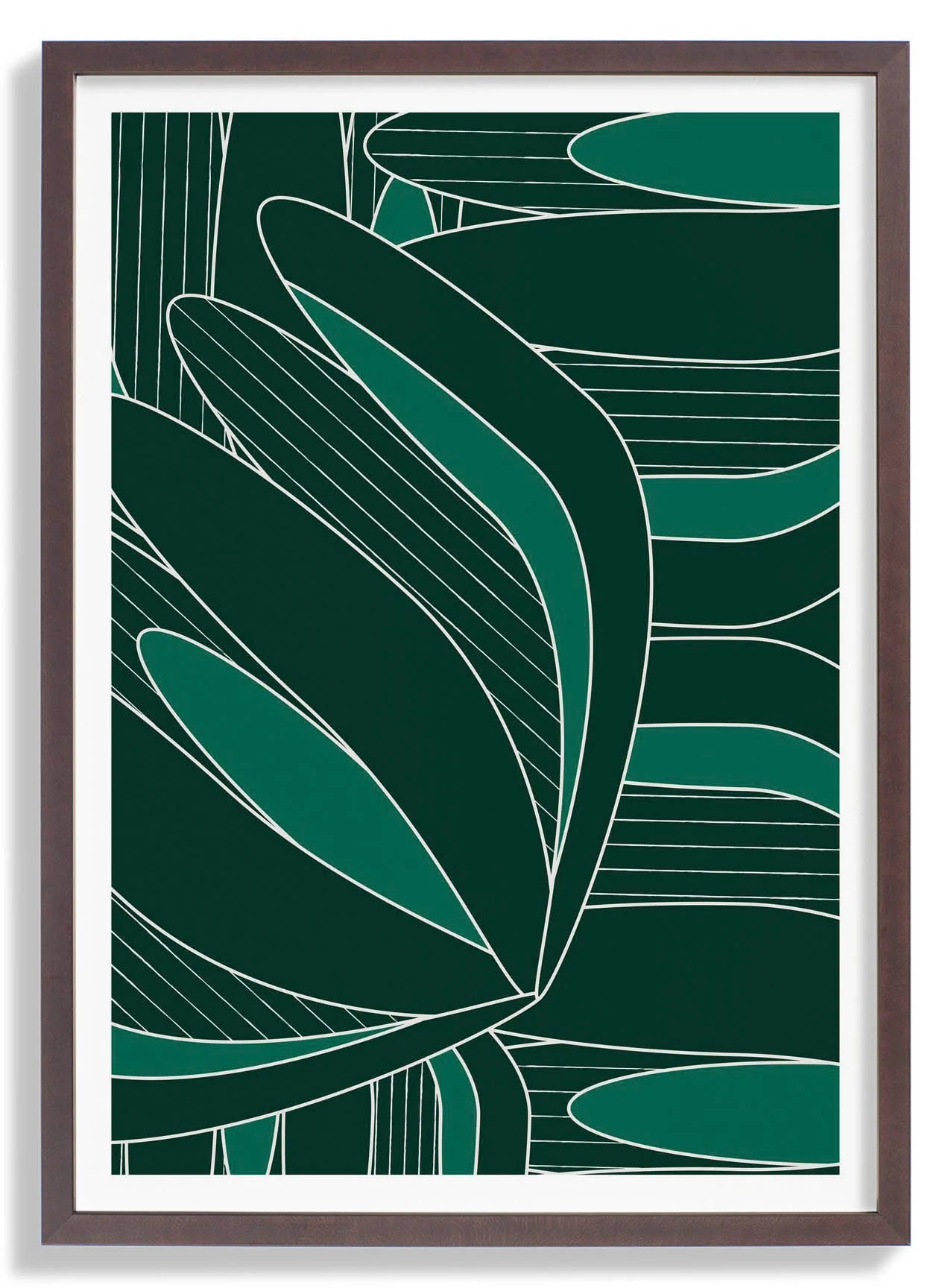 Botanisch Geometrisch Nr 10 von Cinthya Godoy