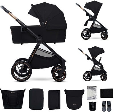 Kinderkraft NEA 2-in-1 Duovogn, Midnight Black