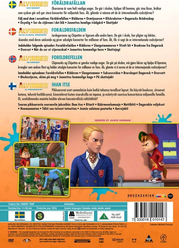 Alvin & De Frække Jordegern - Sæson 2 Vol. 5 - DVD
