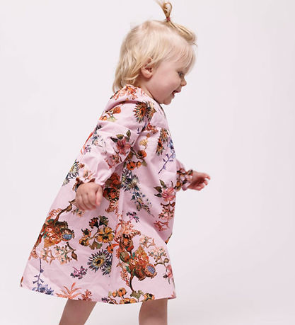 Christina Rohde Kleid - Lila m. Blumen