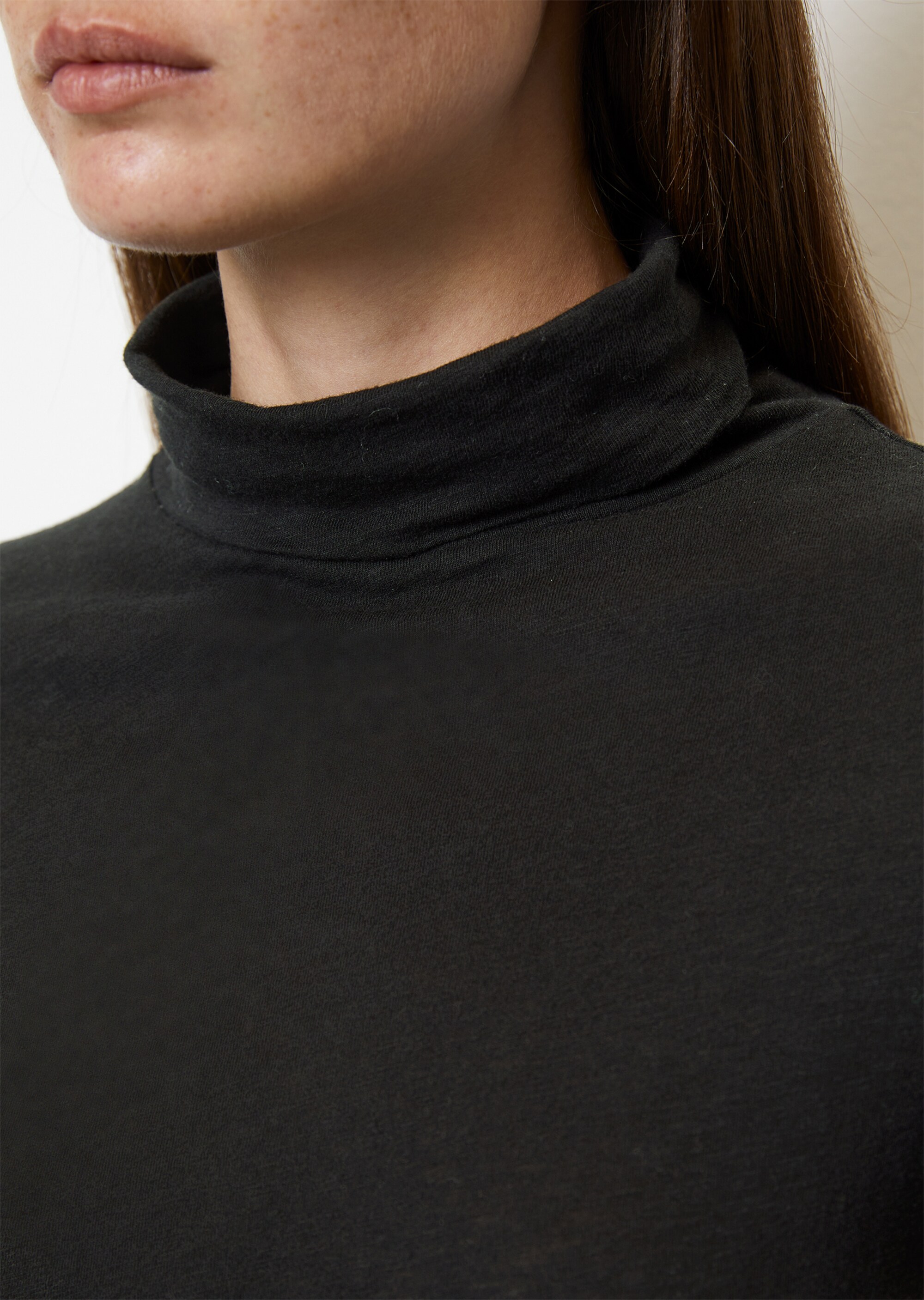 DfC Rollkragen-Longsleeve shapedaus Organic Cotton