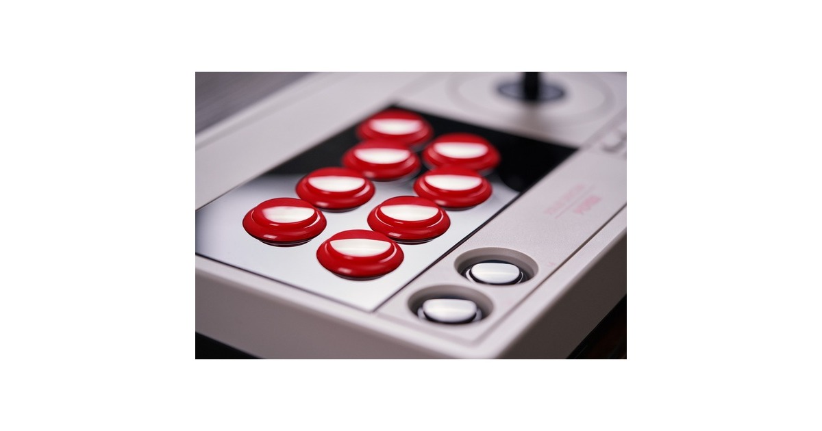 8BitDoArcade Stick gamepad  (Grijs)