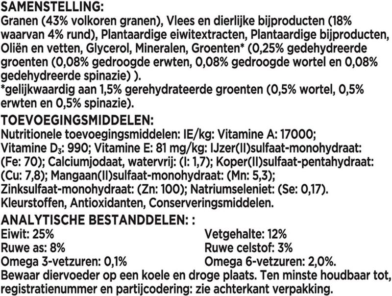 Beneful Kleine Genieter Rund - Groenten 1,4 kg