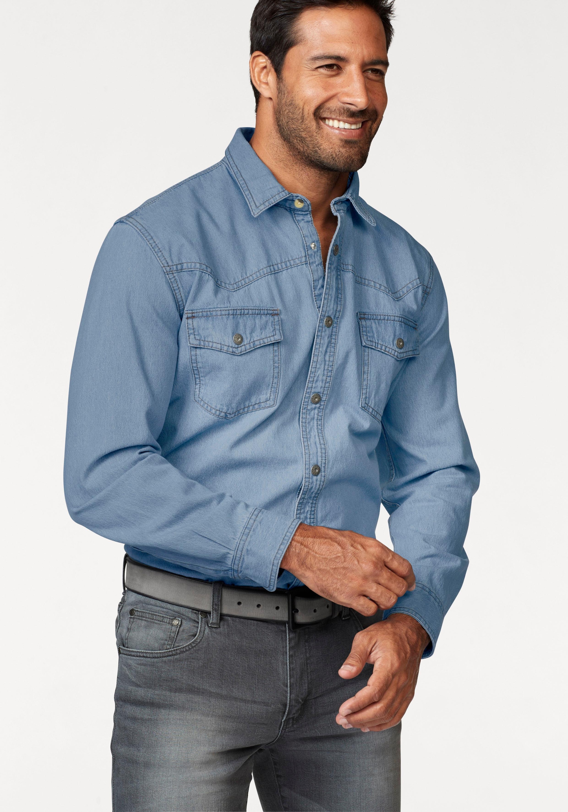 Arizona Jeanshemd , Western Stil
