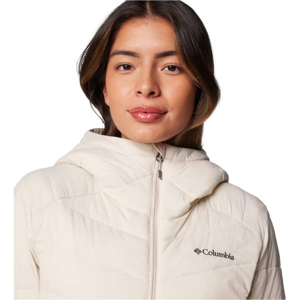 Doudoune randonnée COLUMBIA W JOY PEAK II HOODED JACKET DARK STONE