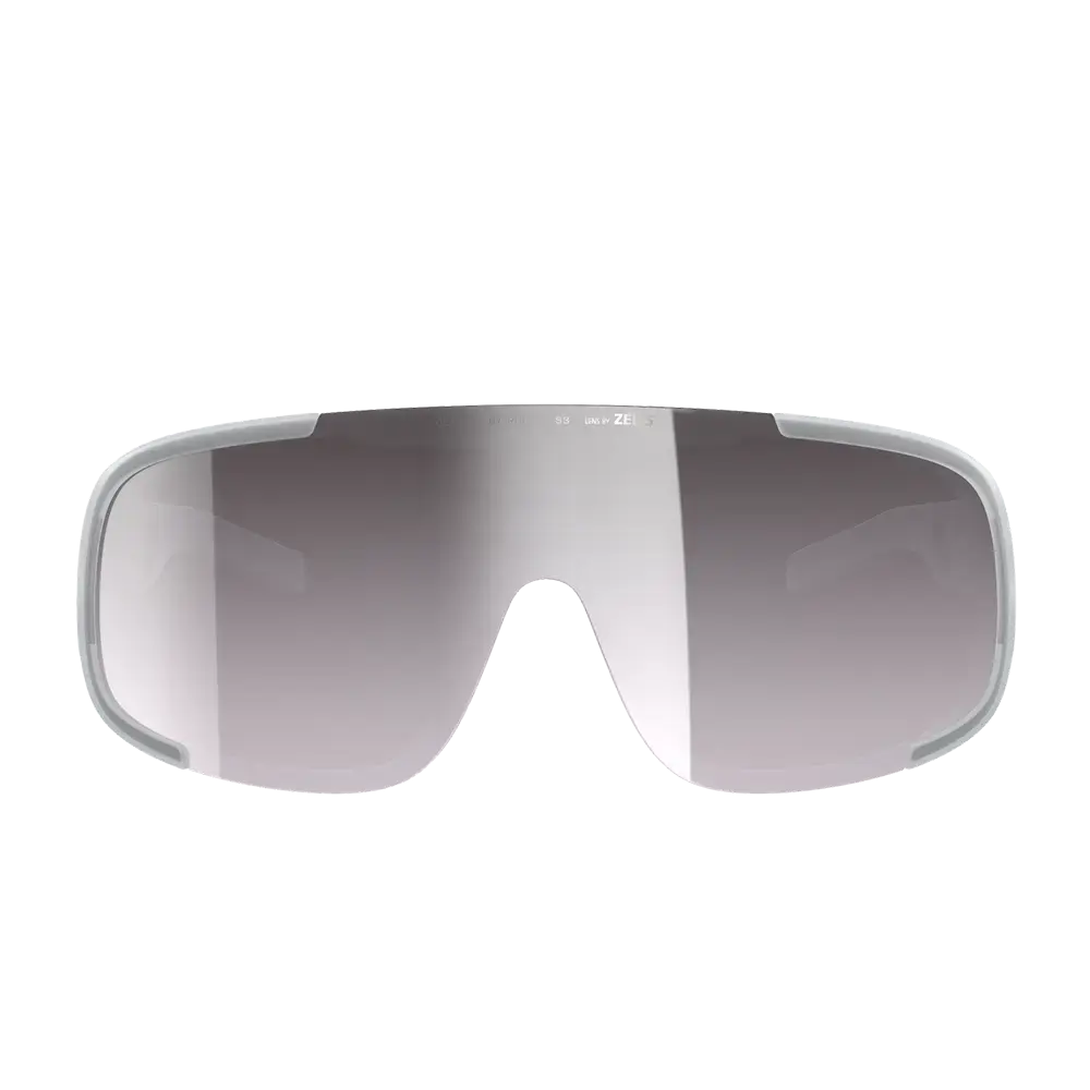 POC Aspire Sport Zonnebril Transparant met Road Lens Zilver