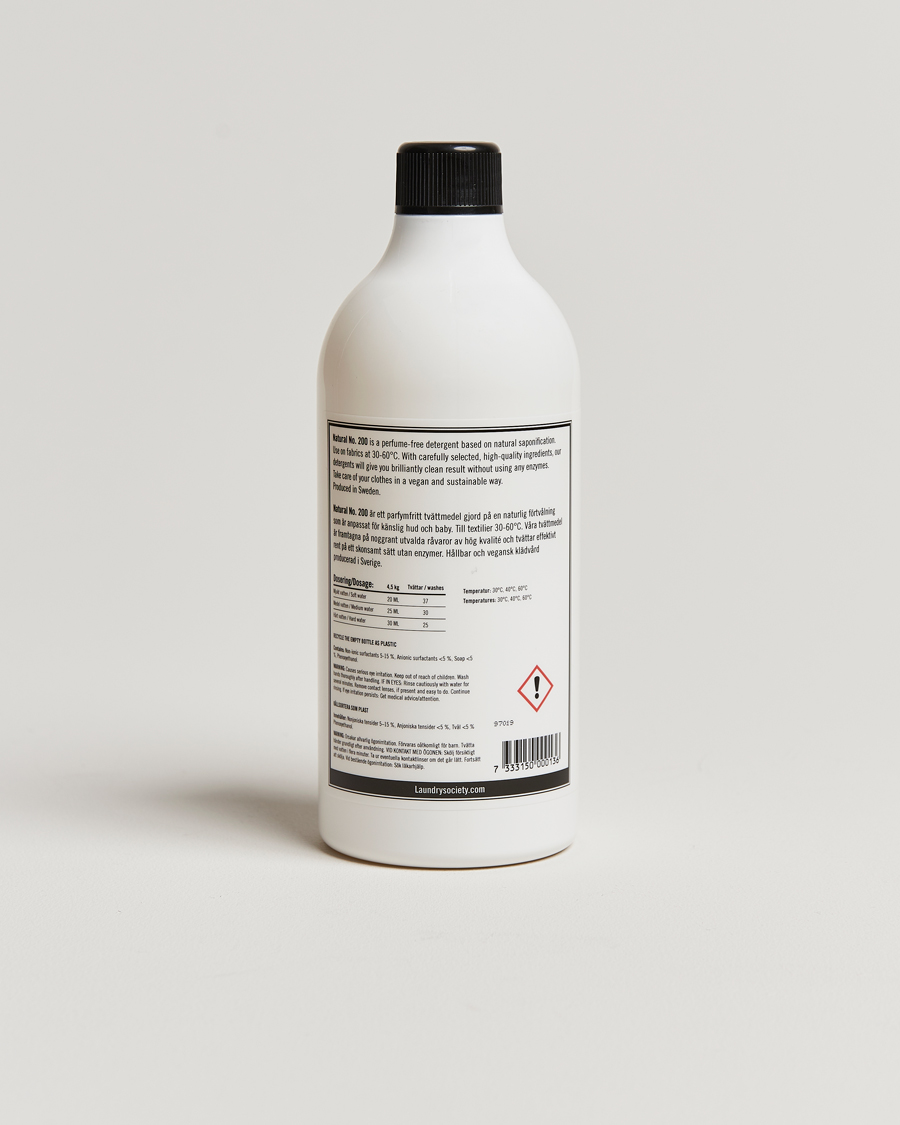 Laundry Society Natural Wash No. 200 750ml