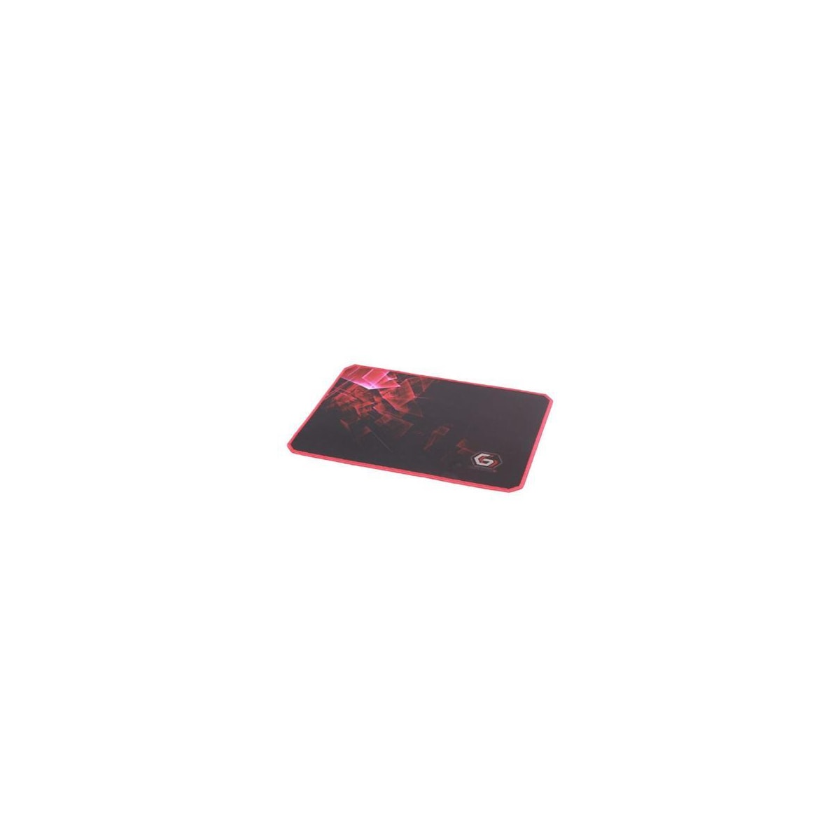 Gembird MP-GAMEPRO-L Gaming musematte PRO, stor svart/rød, 400 x 450 x 3 mm