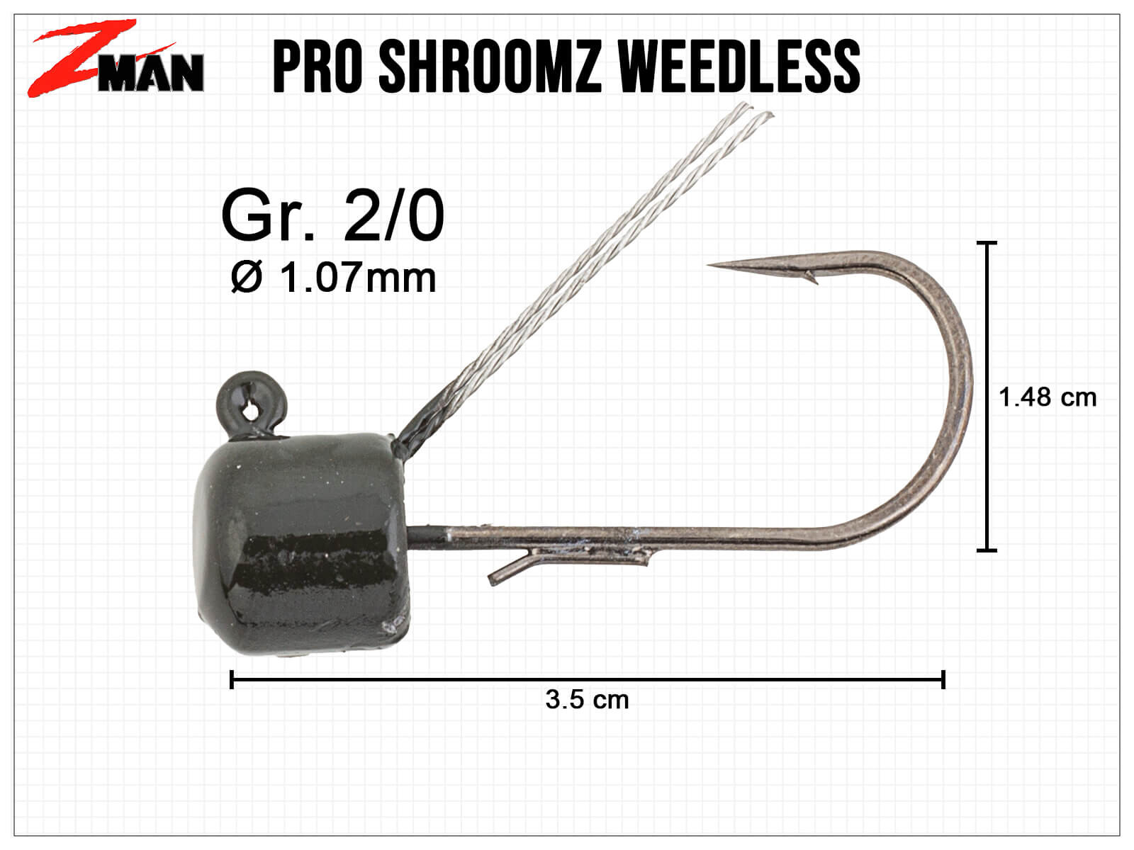 Pro ShroomZ Weedless (Z-Man)