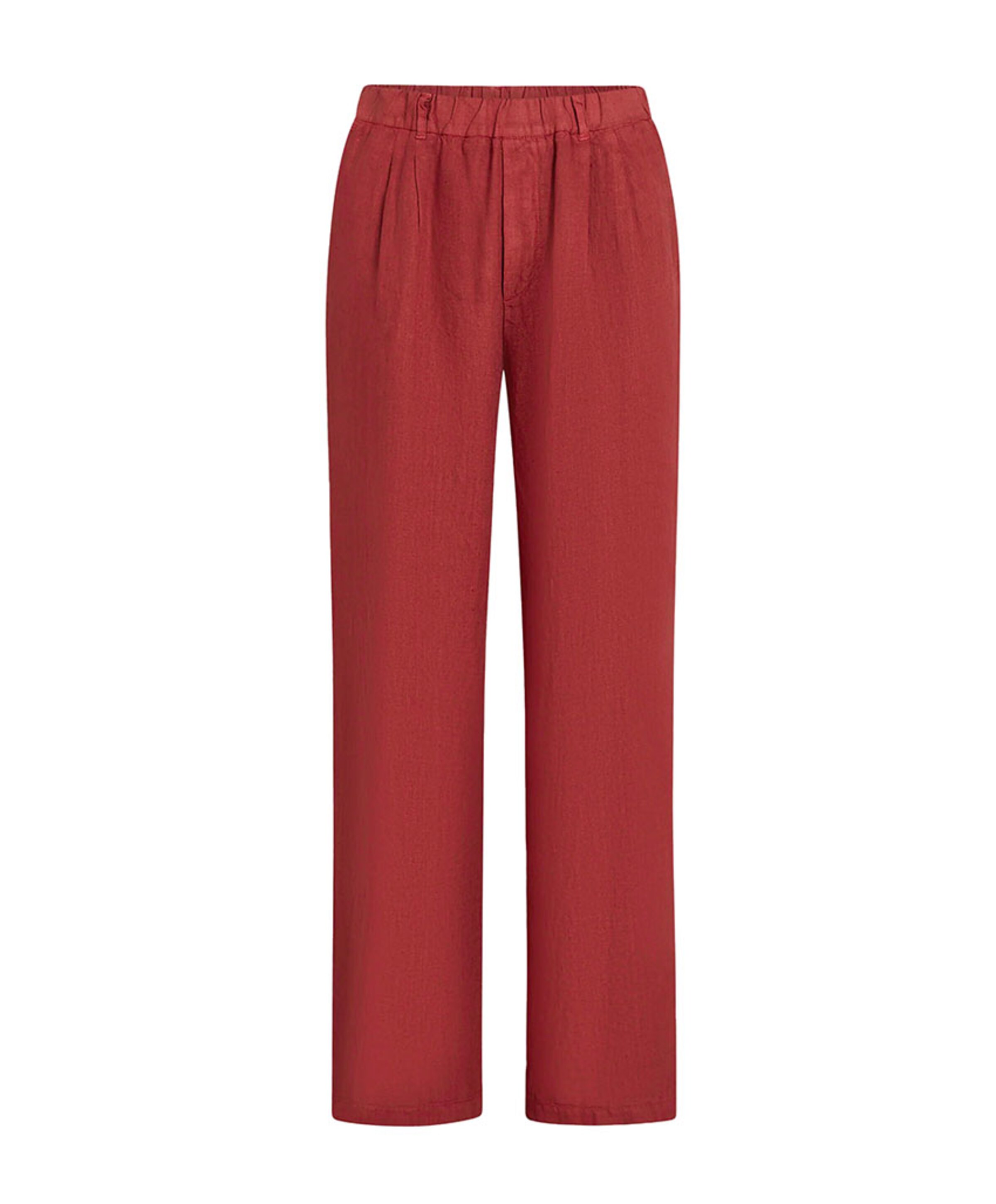 Penn & Ink N.Y. Dames broek bordeaux