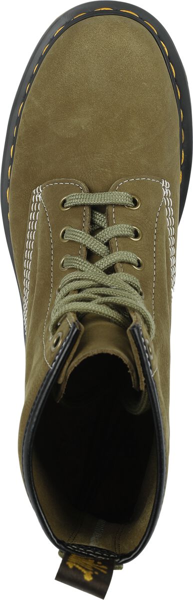 1460 - Muted OliveTumbled | Dr. Martens Bottes