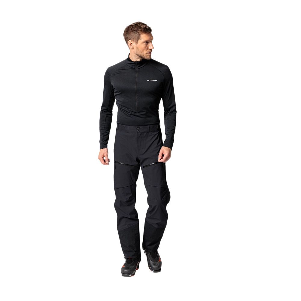 Vaude MONVISO - Pantalon ski Homme 010 black