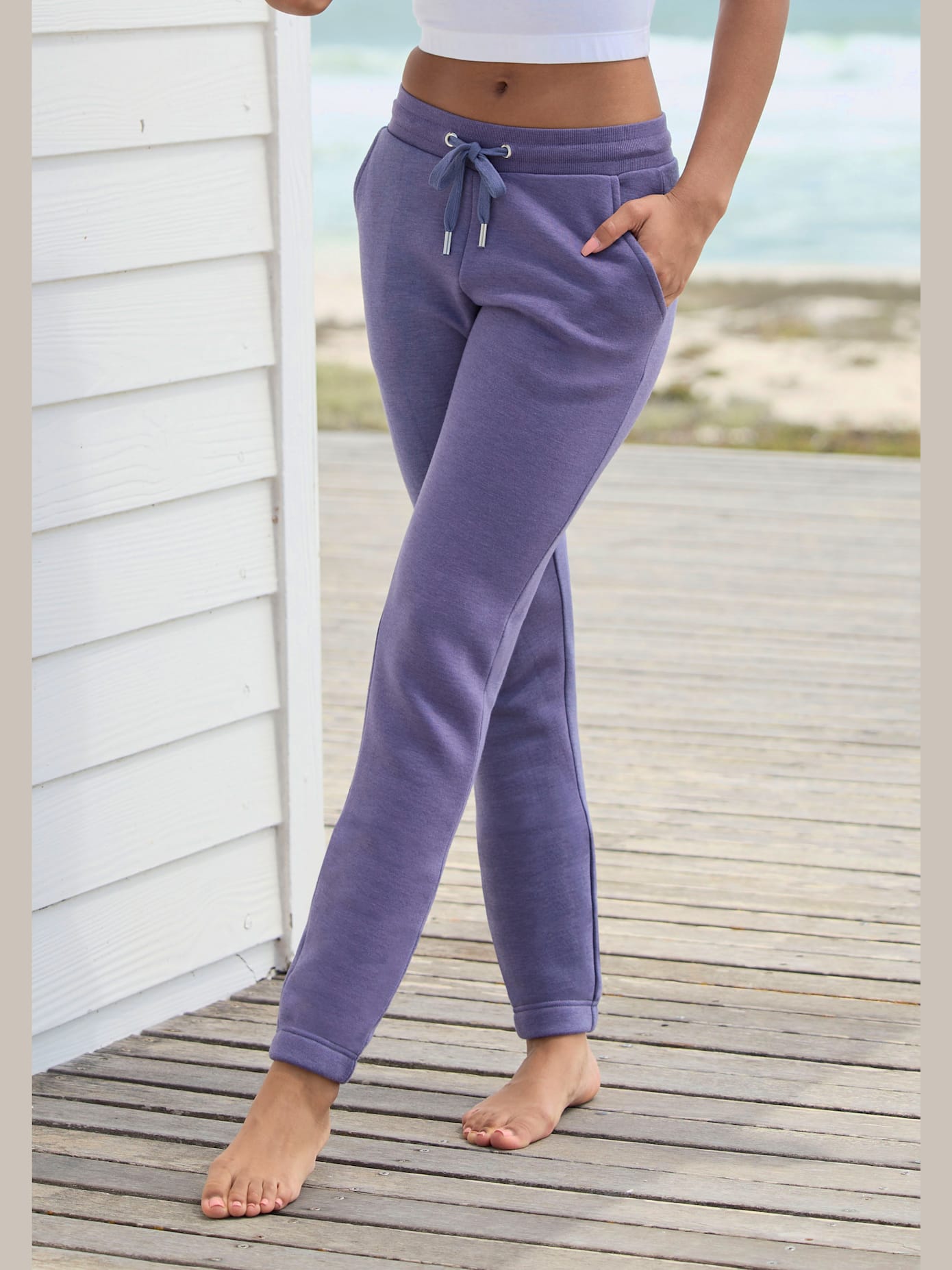 Pantalon de jogging pantalon molletonné chaud et confortable