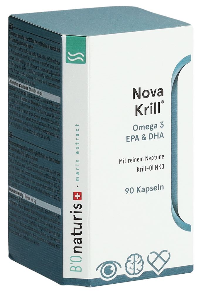 NOVAKRILL Krillöl Kaps 500 mg 90 Stk