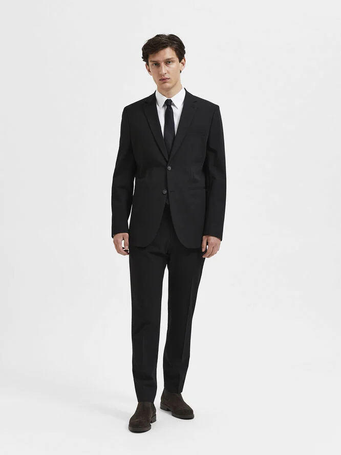 Selected Homme SLHSLIM-LIAM BLZ FLEX B NOOS Sort