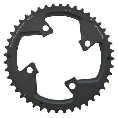 Plateau Stronglight NW HT3 Shimano XTR FC-M980 4x104mm 2x11V Noir