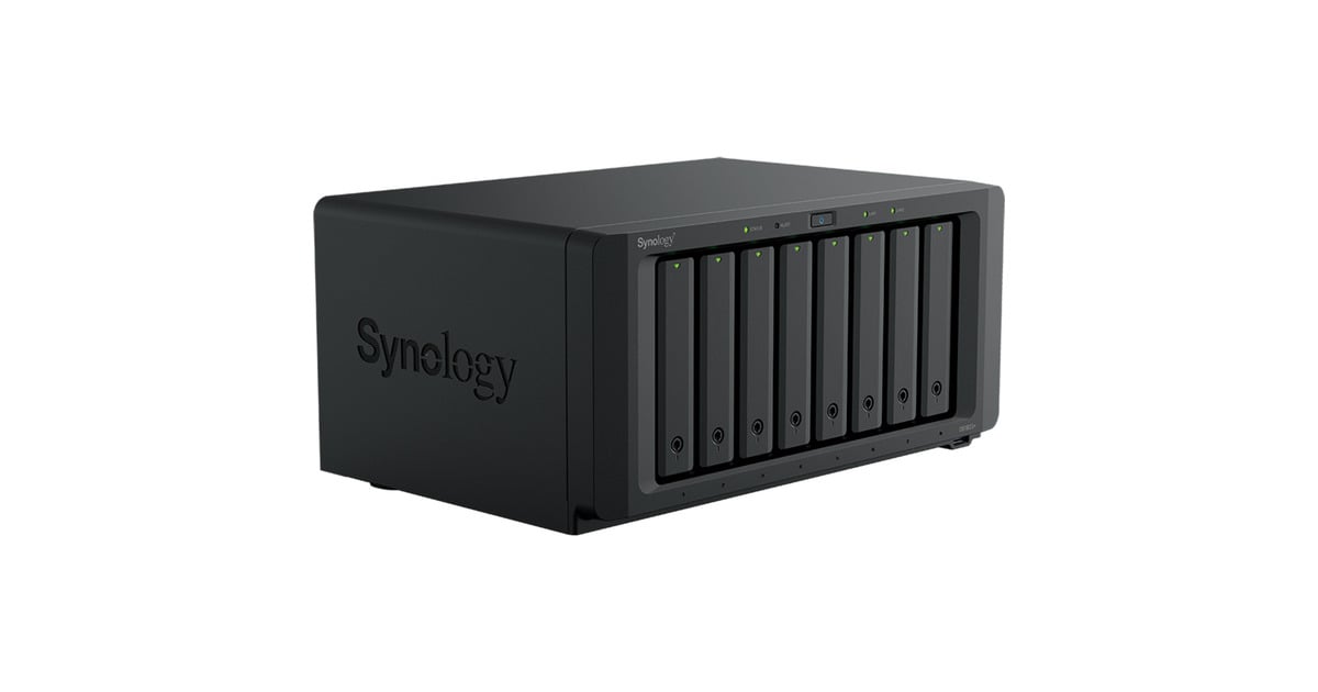 SynologyDiskStation DS1825+ nas  (Zwart, 2x LAN, USB)