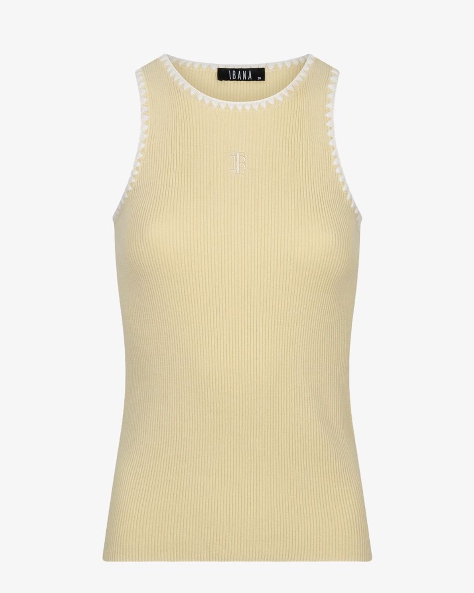 Ibana Timora Geel Dames Tanktop