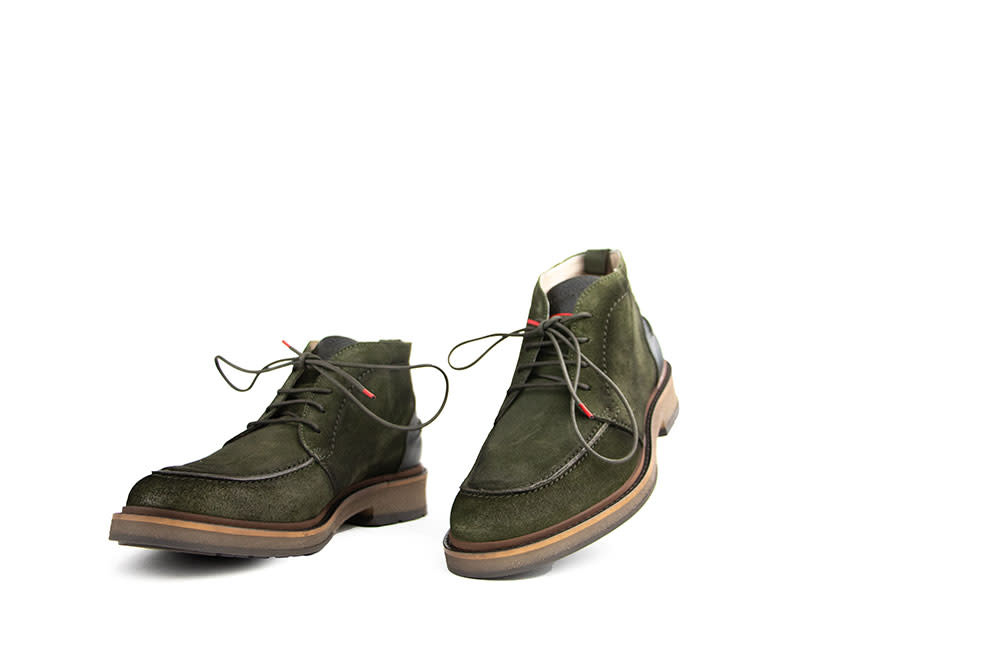 Berkelmans Veterboot Nijvel Green Suède