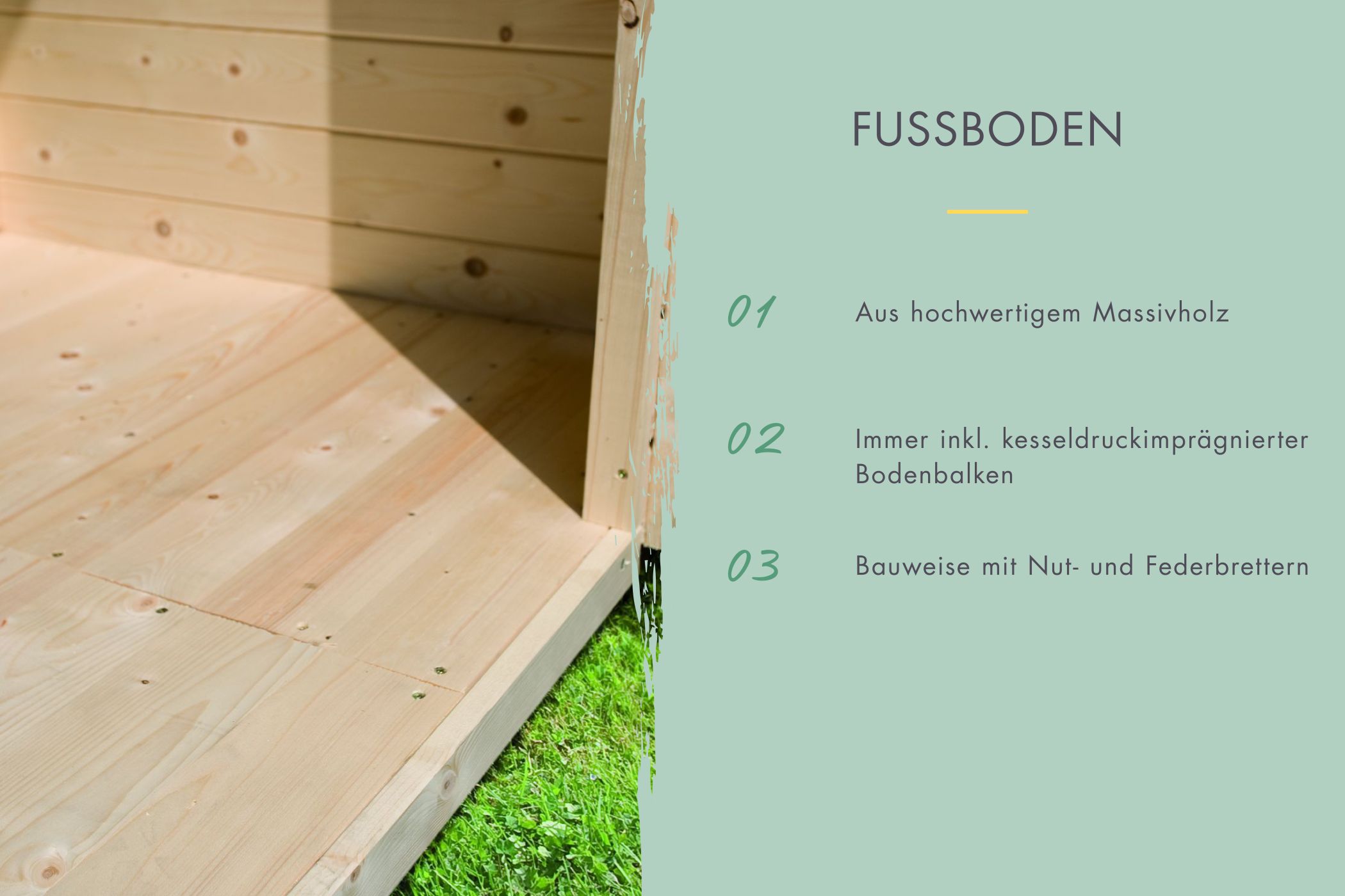 Karibu Gartenhaus 19mm Multi Satteldach mit Schrank und Anbaudach terragrau inkl. Fußboden & Dacheindeckung