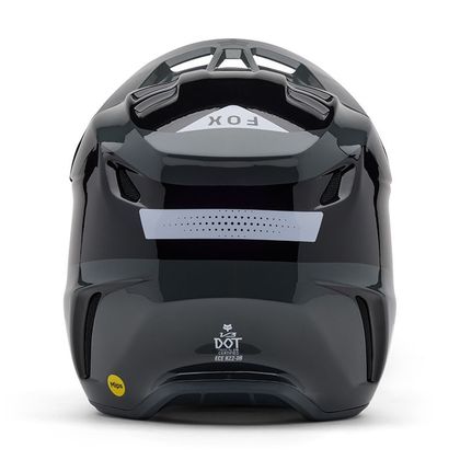 Casque cross Fox V3 - IMPRESSION - ENFANT - Gris / Noir