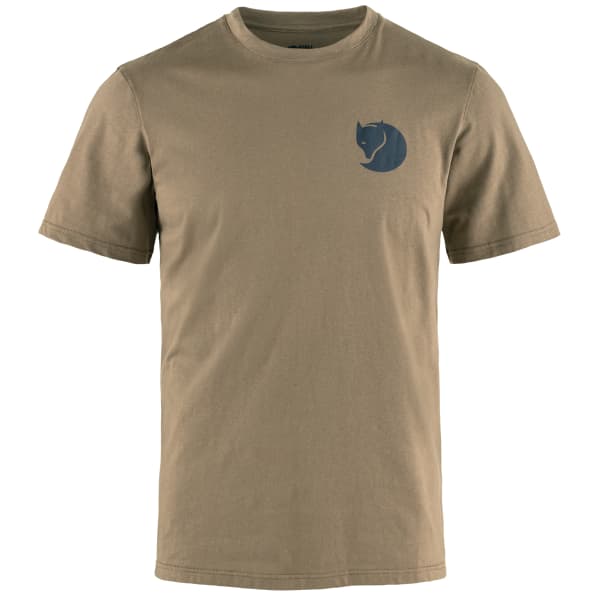 T-shirt FJALLRAVEN WALK WITH NATURE T-SHIRT M SUEDE BROWN