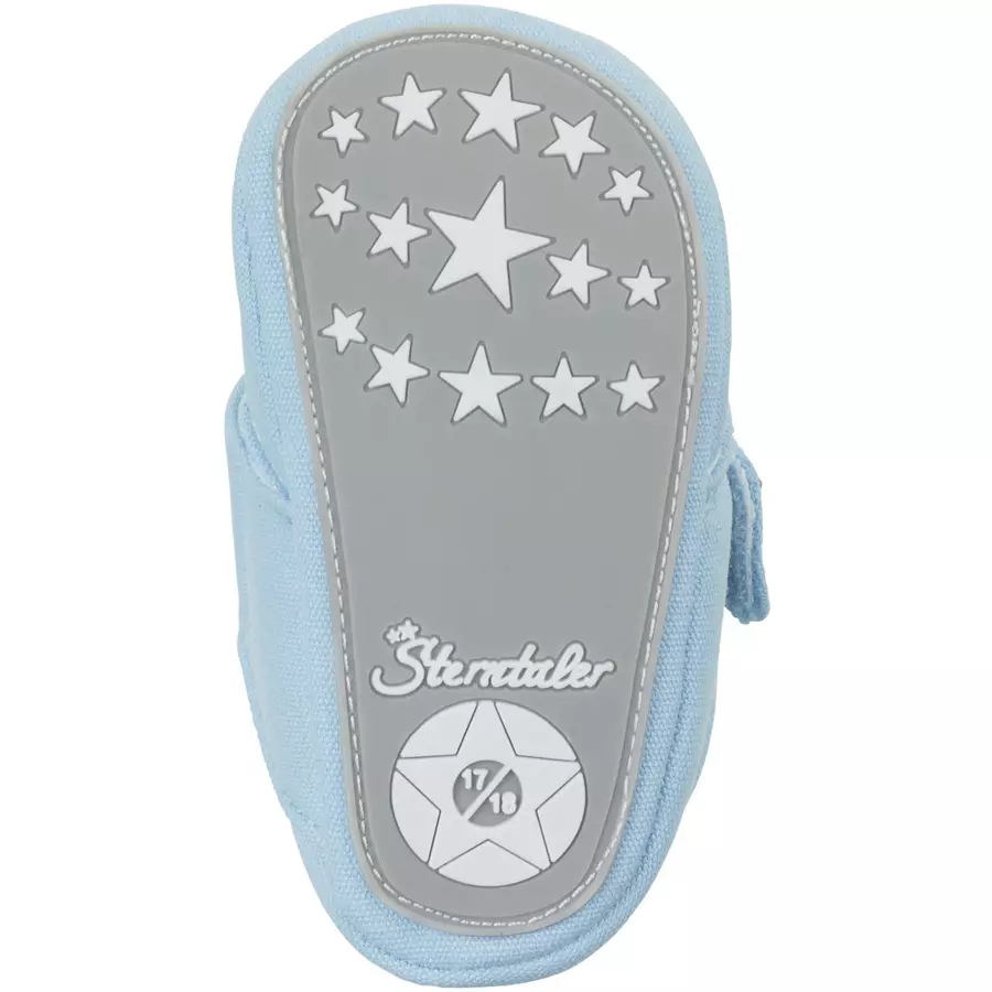 Sterntaler Baby-Krabbelschuh Uni hellblau