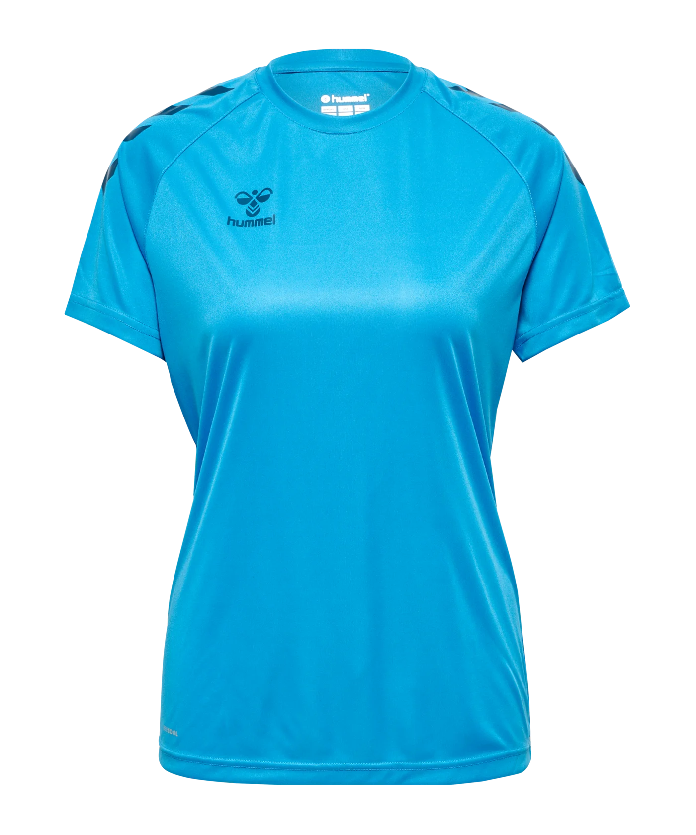 Hummel hmlCORE XK Poly T-Shirt Damen Blau F8729
