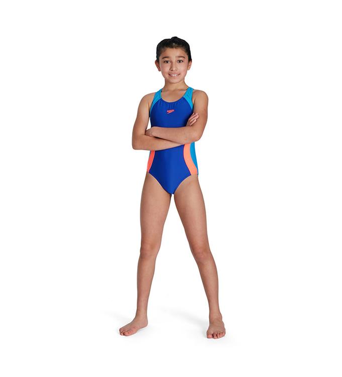 Speedo JR Eco Colourblock Spiritback Badpak