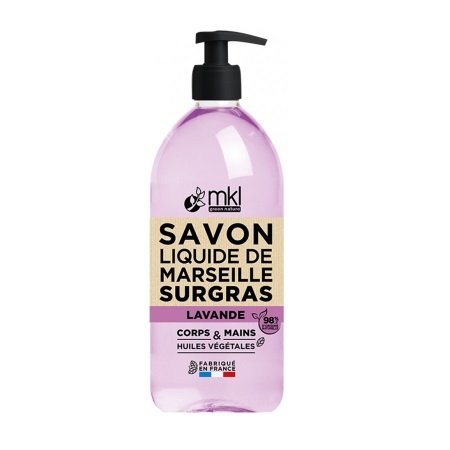 Savon Liquide de Marseille Surgras Lavande 1 L