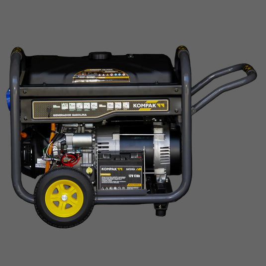 KOMPAK Dual Fuel Gas Benzin 10kVA Stromaggregat 230V\/400V