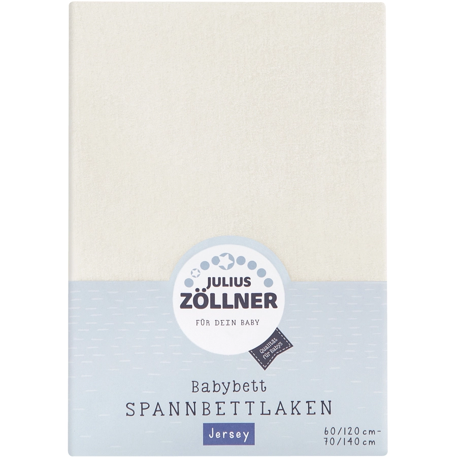 JULIUS ZÖLLNER Spannbetttuch Jersey ecru