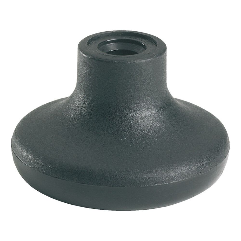 MØBELKNOTT 64X66MM SVART