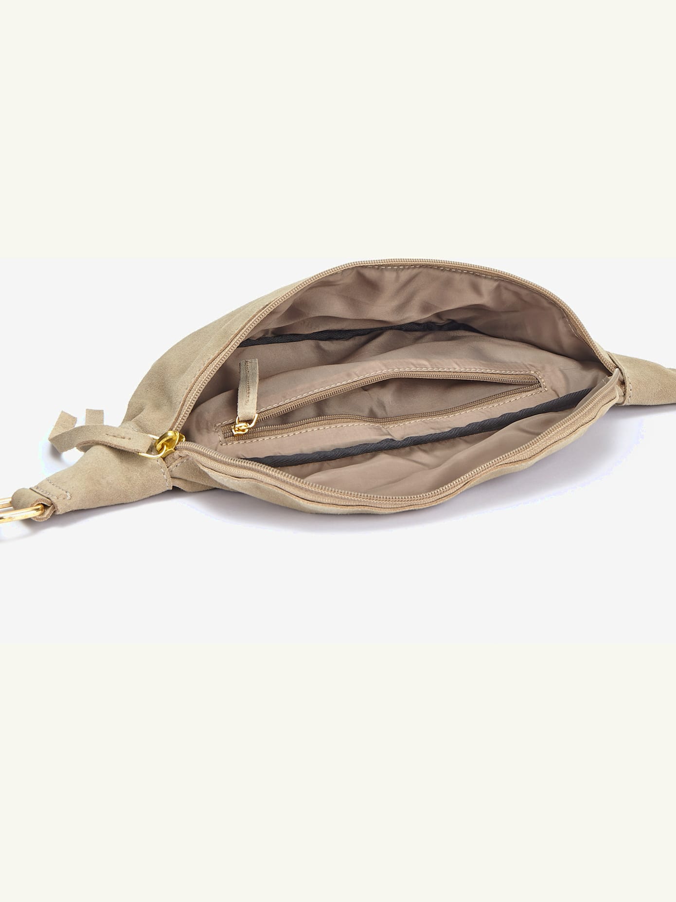 Sac banane sac à bandoulière doux en cuir de qualité