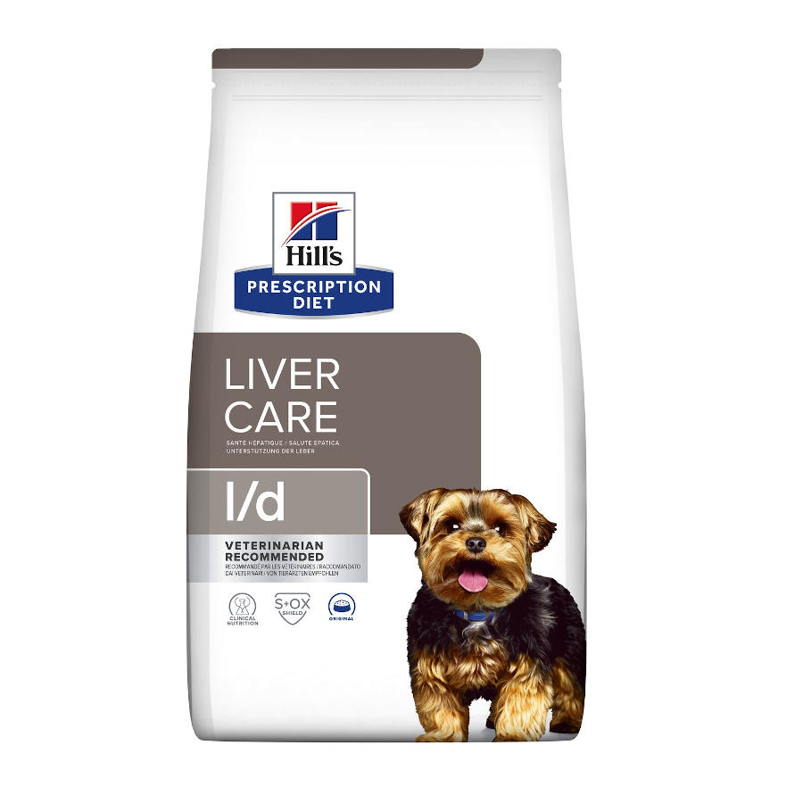 Ração Hill's Prescription Diet Liver Care para cães L/D