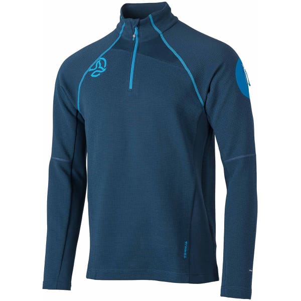 Sweat polaire randonnée TERNUA LEMIK 1/2 ZIP M DARK TEAL