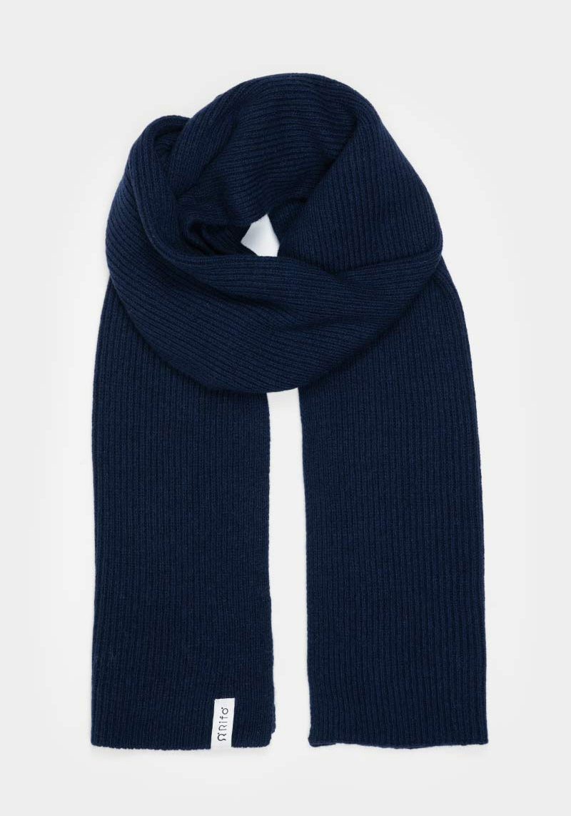 Rifo Kaschmirschal Federico Blue Mora
