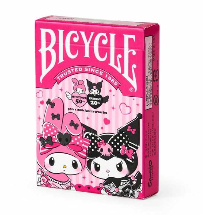 Sanrio - My Melody & Kuromi speelkaarten (My Melody 50e & Kuromi 20e verjaardag)