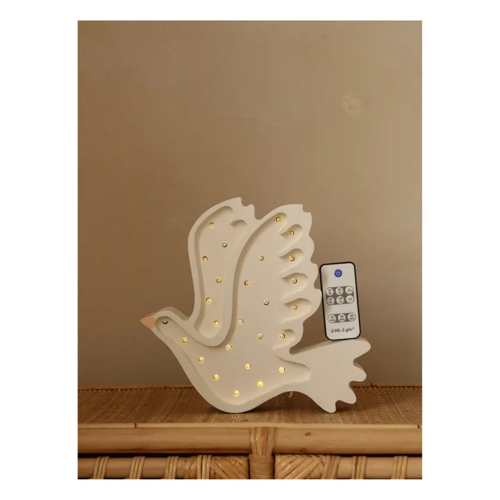Little Lights Lampe à poser Colombe x Smallable | Blanc