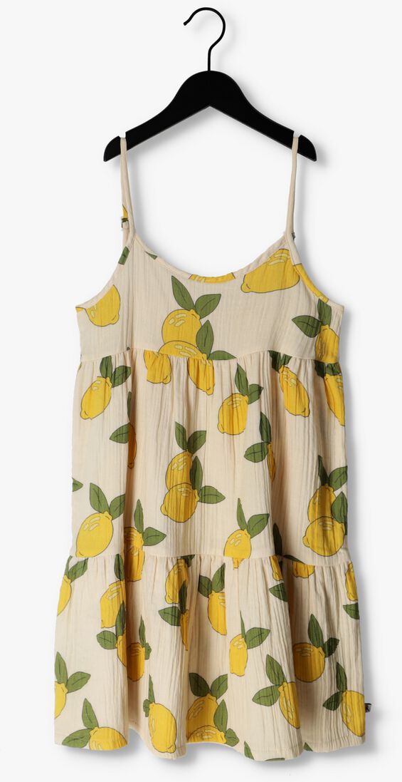 CARLIJNQ gebroken wit carlijnq maxi jurk lemon - halter dress