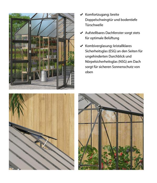 Vitavia Gewächshaus Orbit 8300, ESG/NSG,