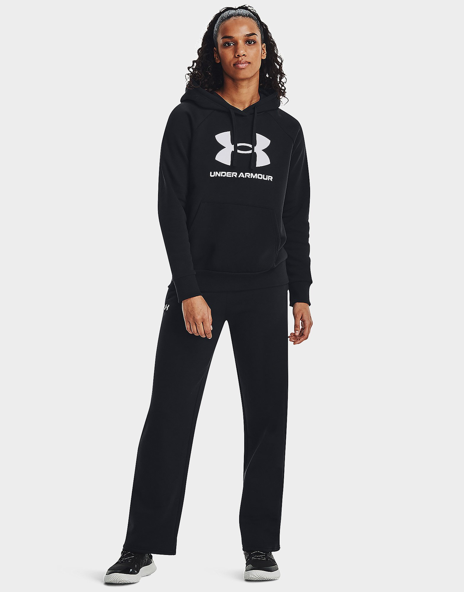 Under Armour Fleece Tops UA Rival Fleece Big Logo Hdy