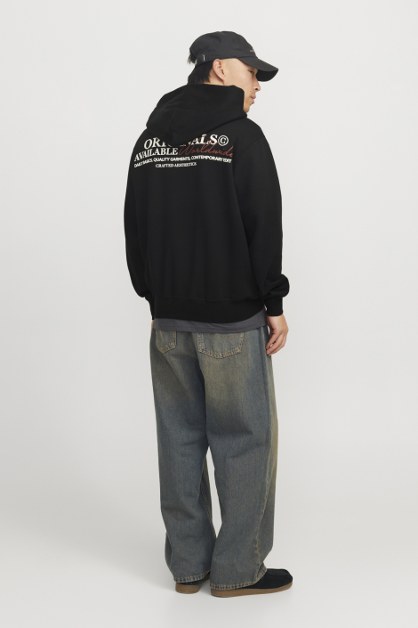 Jack & Jones zwarte heren sweater