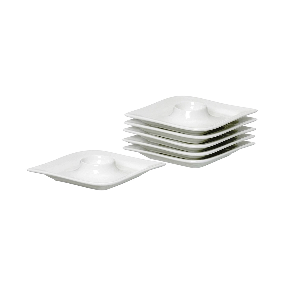 Ritzenhoff & Breker 6-teiliges Melodie Eierteller-Set weiss