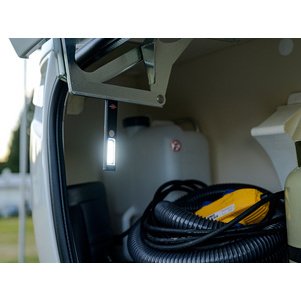Lampe de poche LED rechargeable PL 200 AC, noir