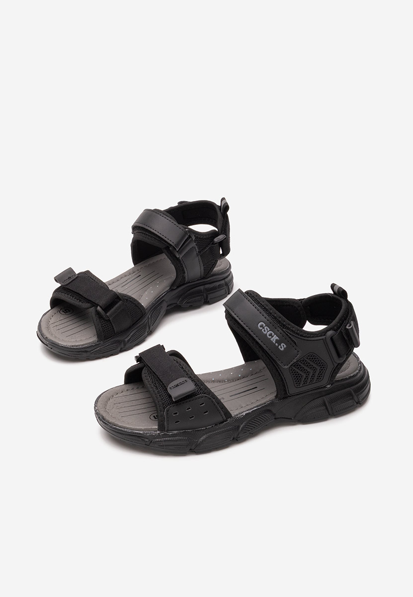 Sandales pour garçons noires Spunky