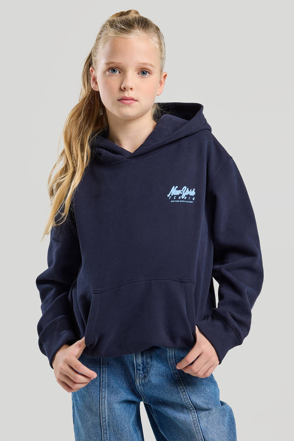America Today hoodie blauw