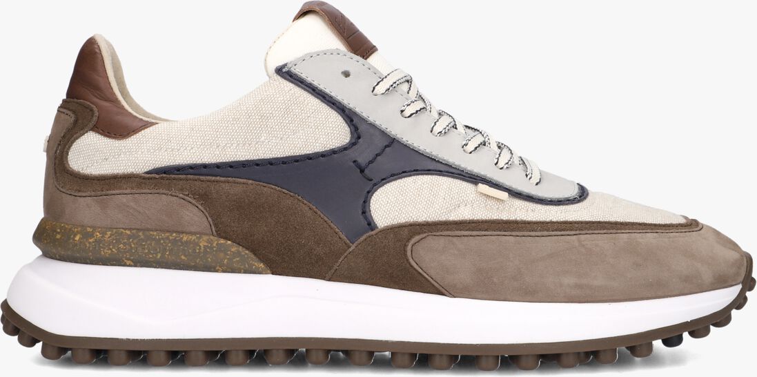bruine floris van bommel lage sneakers sfm-10207 noppi