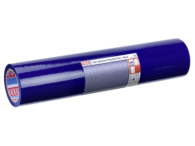 tesa Selbstklebende Schutzfolie 1x Rolle 100 m x 50 cm Abdeckfolie