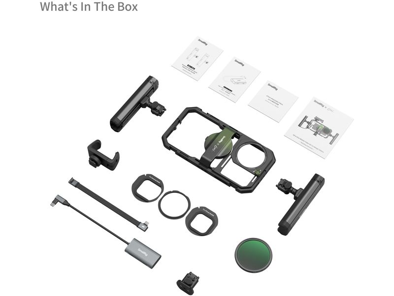 Smallrig All-In-One Mobile Video Kit Co-Design Edition Eine professionelle Lösung für Videoaufnahmen mit Mobiltelefonen